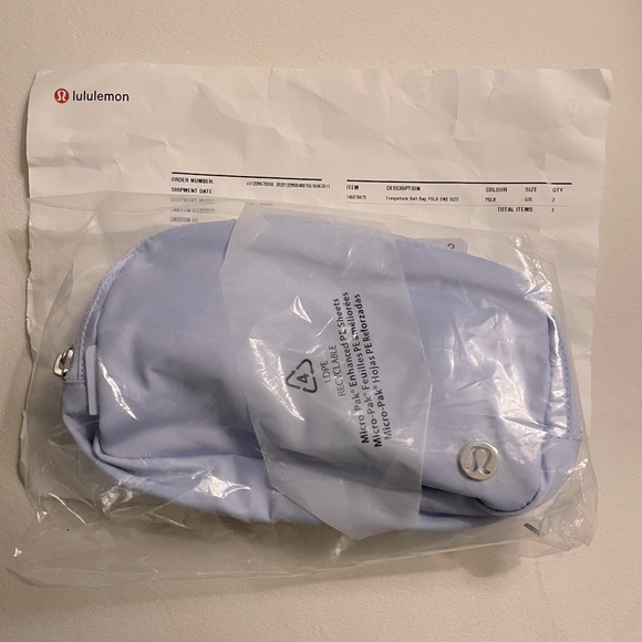 NWT Lululemon Everywhere Belt Bag Pastel Blue - Picture 6 of 10